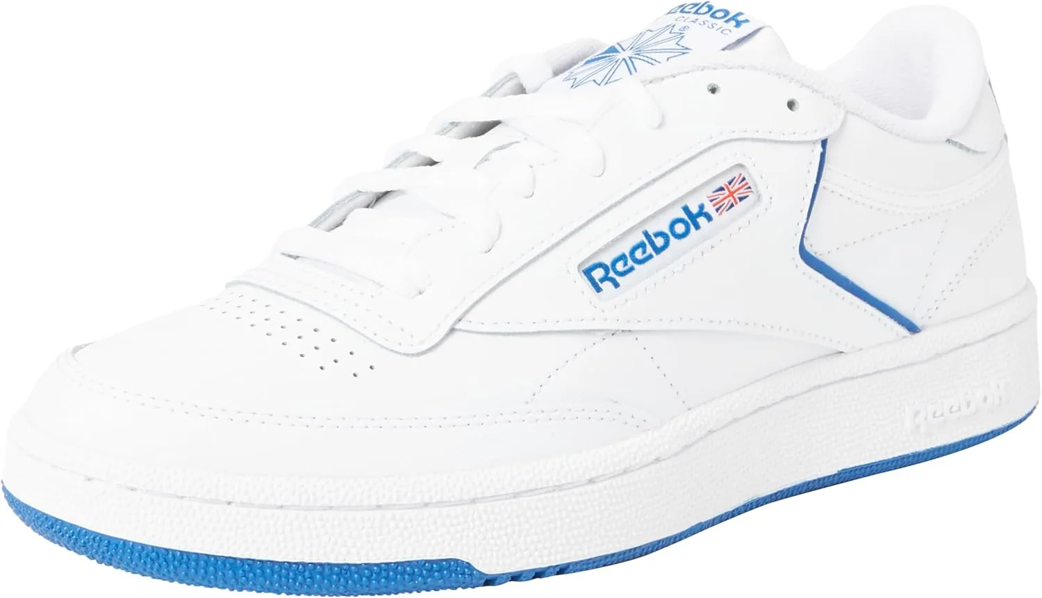 Мужские кроссовки Reebok Club C 85, белый/синий