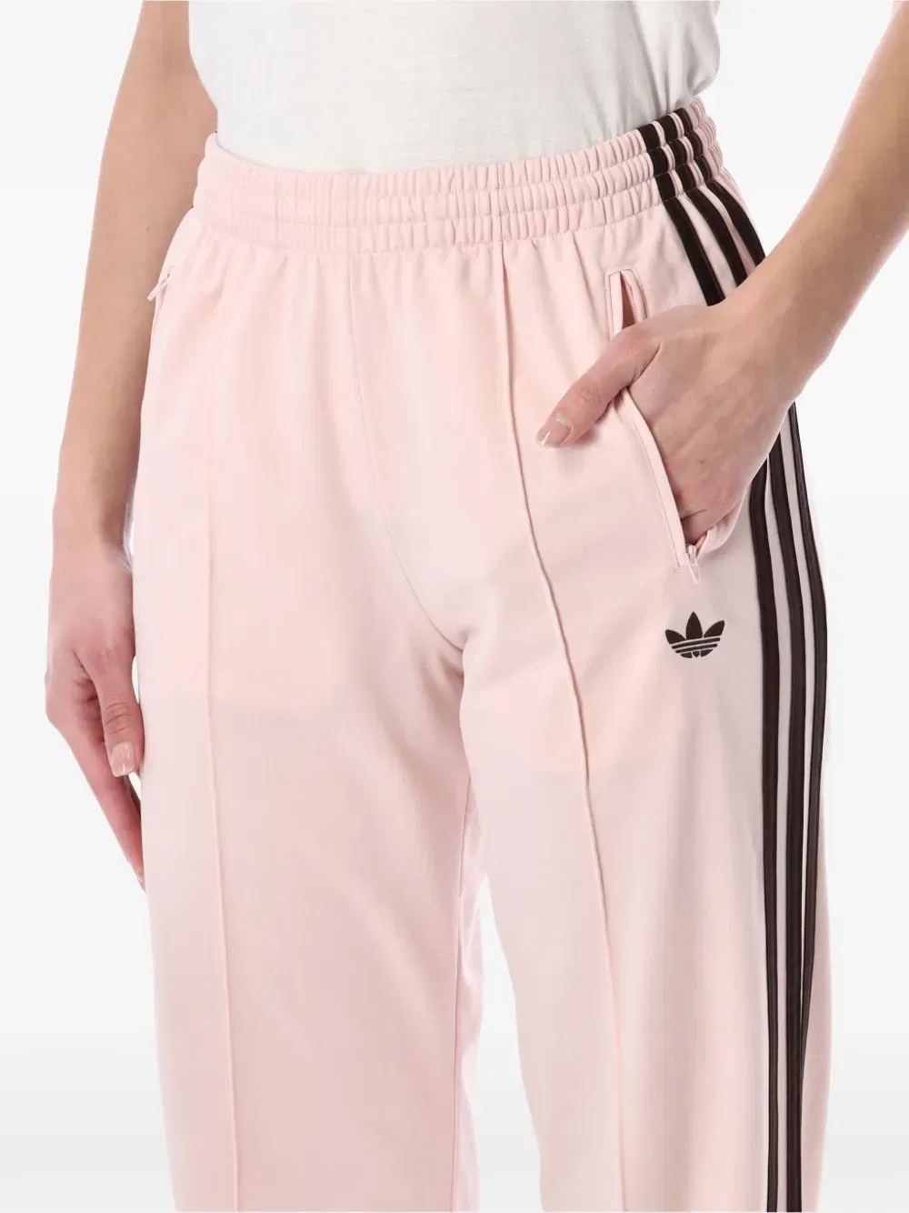 Свободные спортивные брюки Firebird Adidas, розовый — фото 3