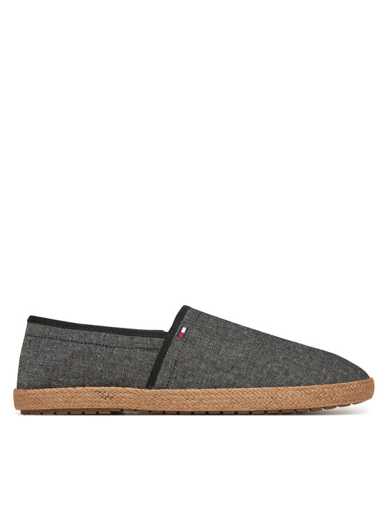 

Эспадрильи Hilfiger Chambray Espadrille FM0FM05391 Tommy Hilfiger, черный