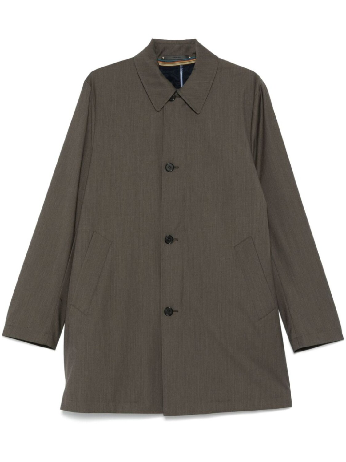 

Paul Smith пальто со съемной вставкой, серый