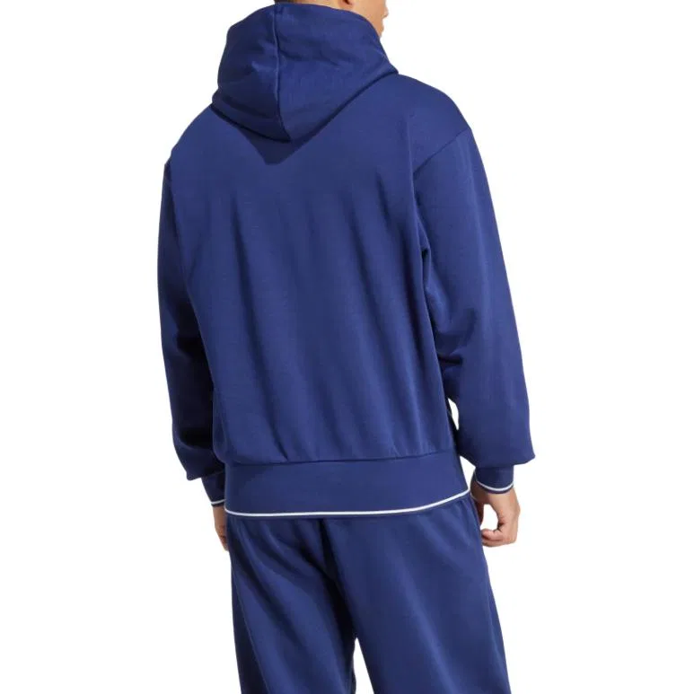 Толстовка Collegiate Hoodie с бесплатной доставкой при покупке в AdiClub Adidas, Dark Blue — фото 4