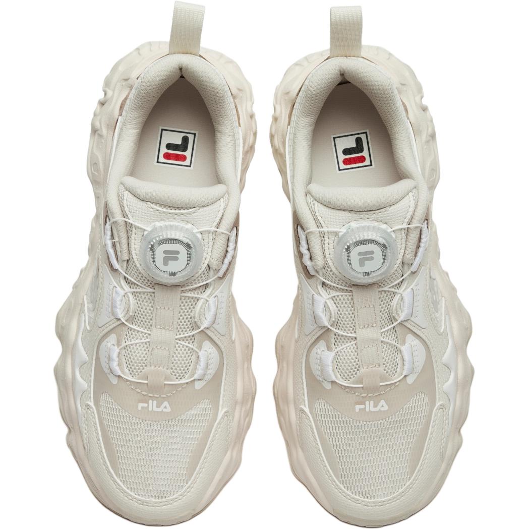 Легкие кроссовки с амортизаторами для детей и подростков FILA KIDS, белый — фото 3