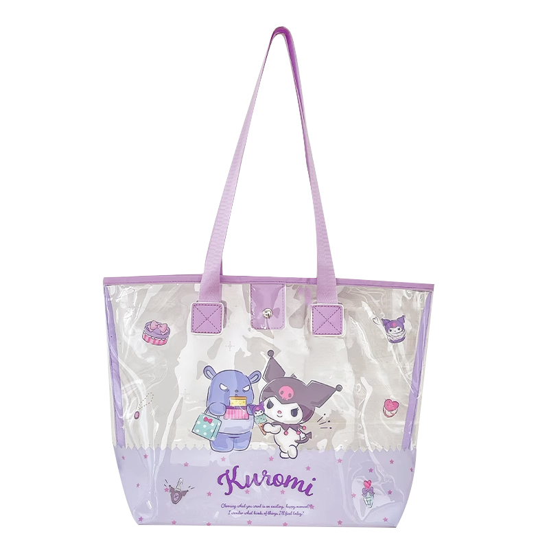 

Sanrio Кожаная наплечная сумка Kulomi фиолетовая, Purple