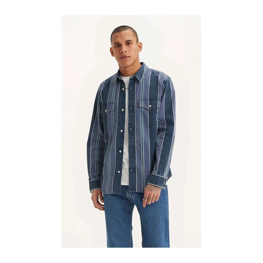 

Рубашка Levi's Relaxed Fit Western, синий