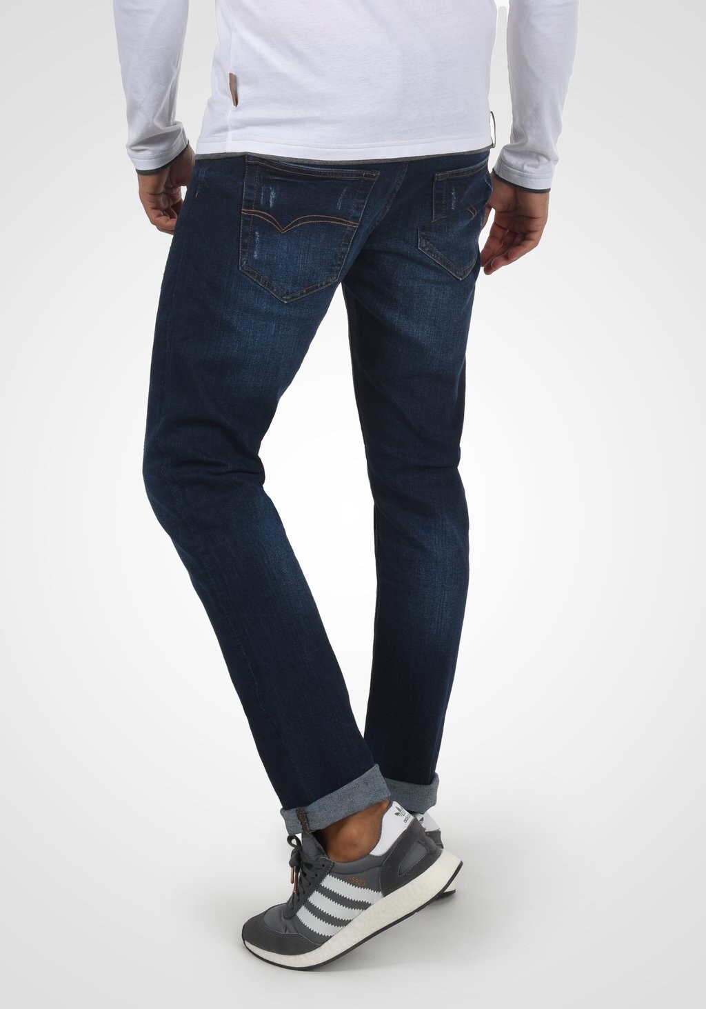 

Джинсы облегающего кроя IDALDERSGATE INDICODE JEANS, темно-синий