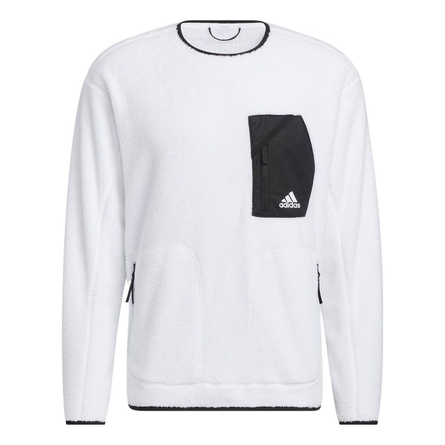 

Худи adidas Fleece Crew Sw Logo, белый