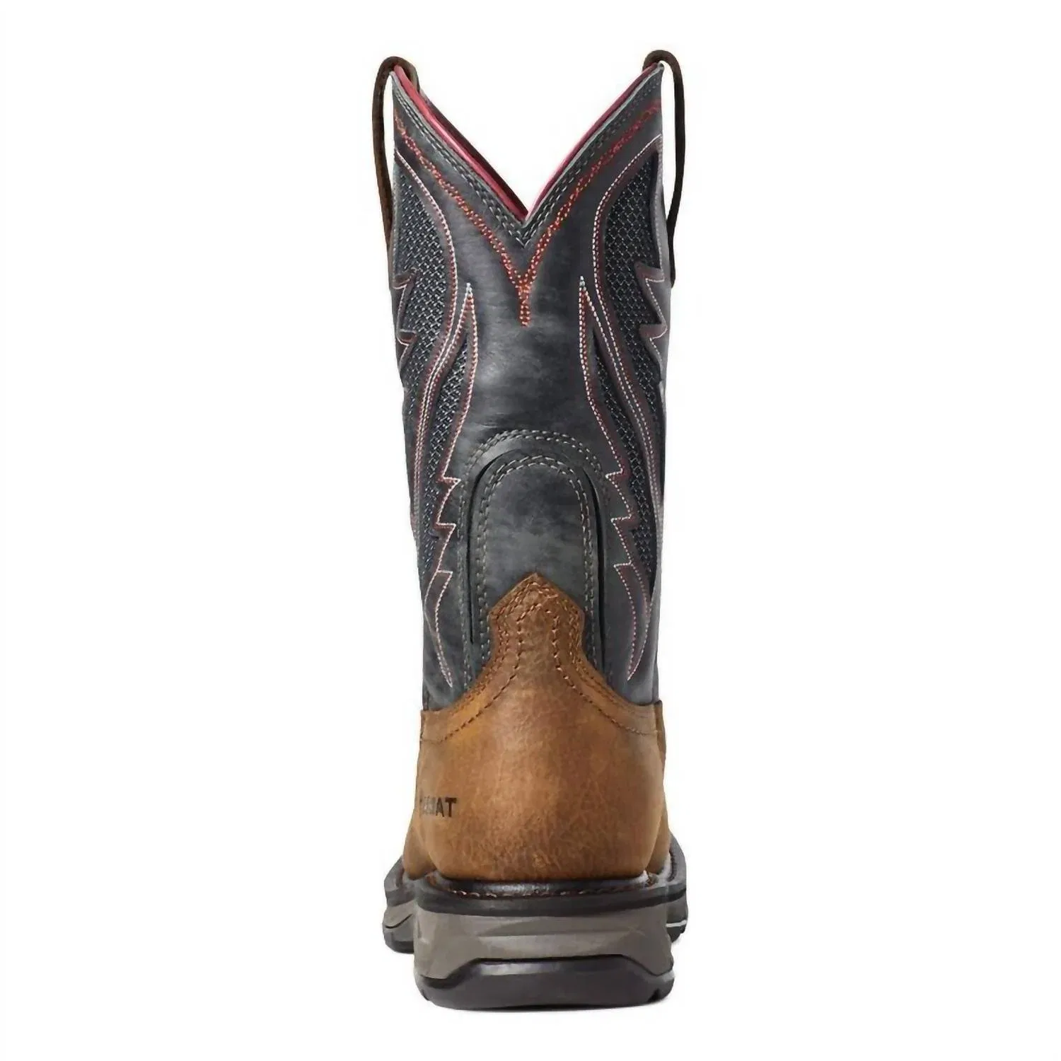 ARIAT Мужские водонепроницаемые рабочие ботинки Venttek H20 Workhog Xt коричневого/стального цвета — фото 4