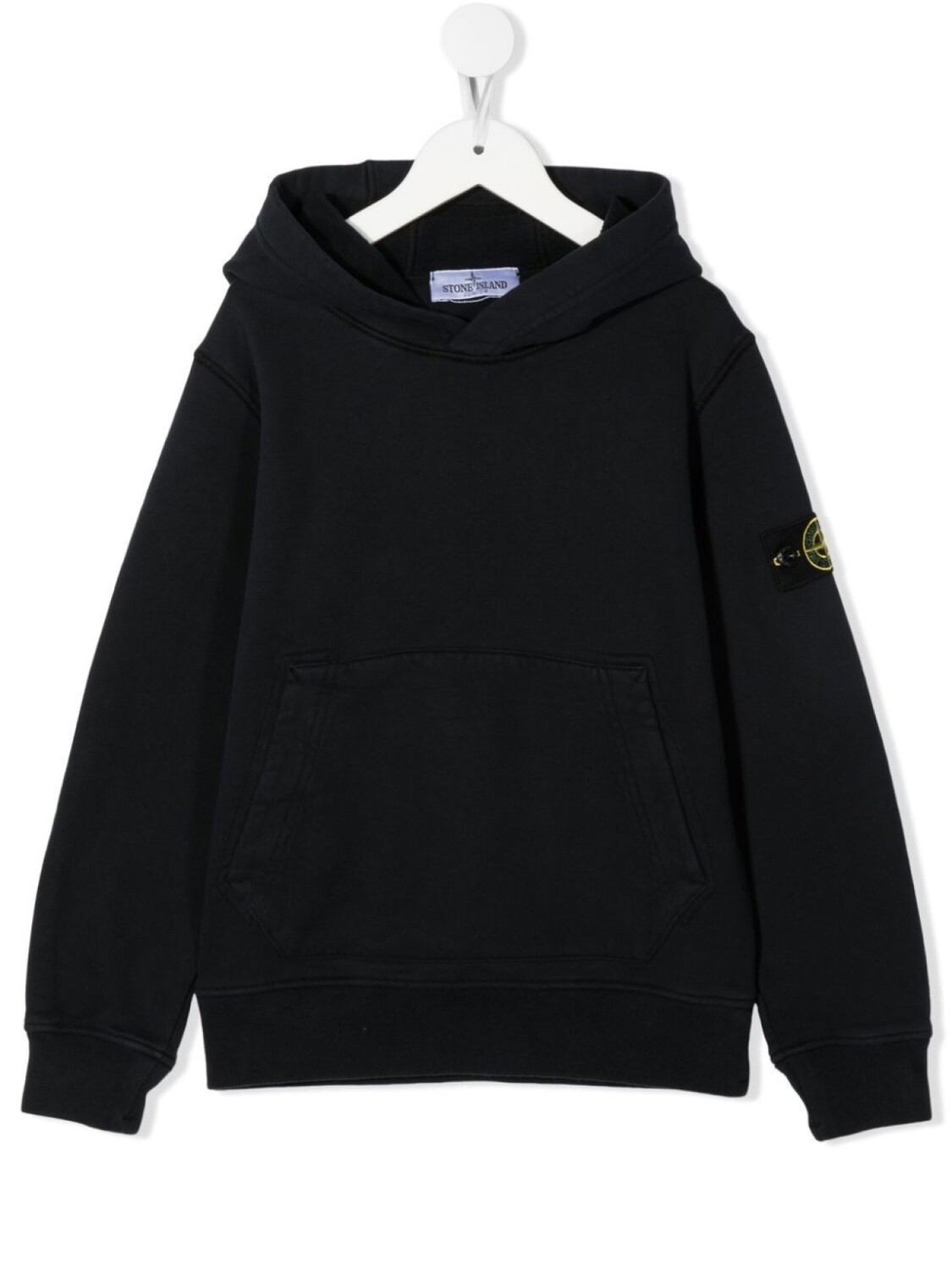 

Stone Island Junior худи с логотипом, синий