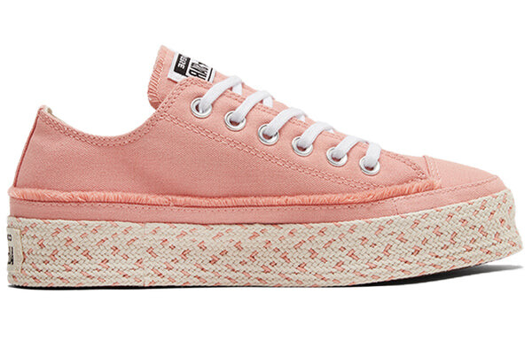 Кроссовки chuck taylor all star low 'color espadrille - pink quartz' Converse, розовый — фото 2