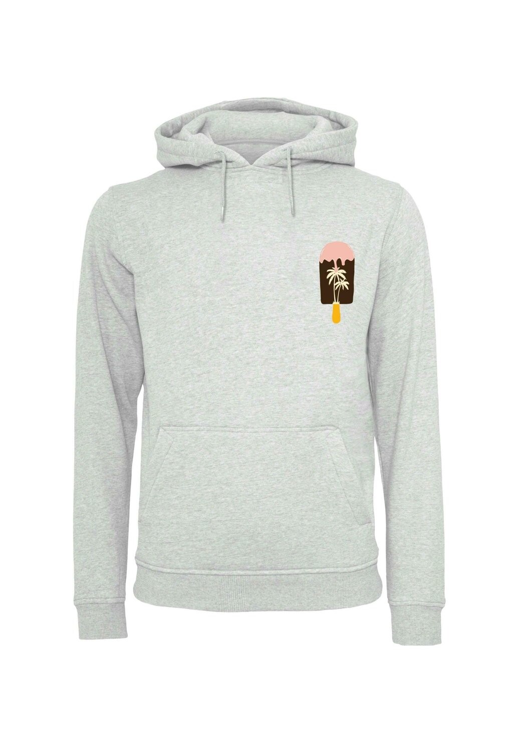 

Толстовка с капюшоном SUMMER ICECREAM FITTED HEAVY Merchcode, светло-серый