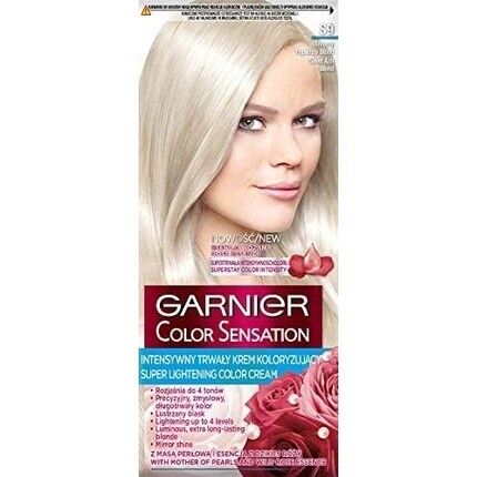 

Крем-краска для волос Color Sensation Super Brightening S9 Silver Grey Blonde Clear, Garnier