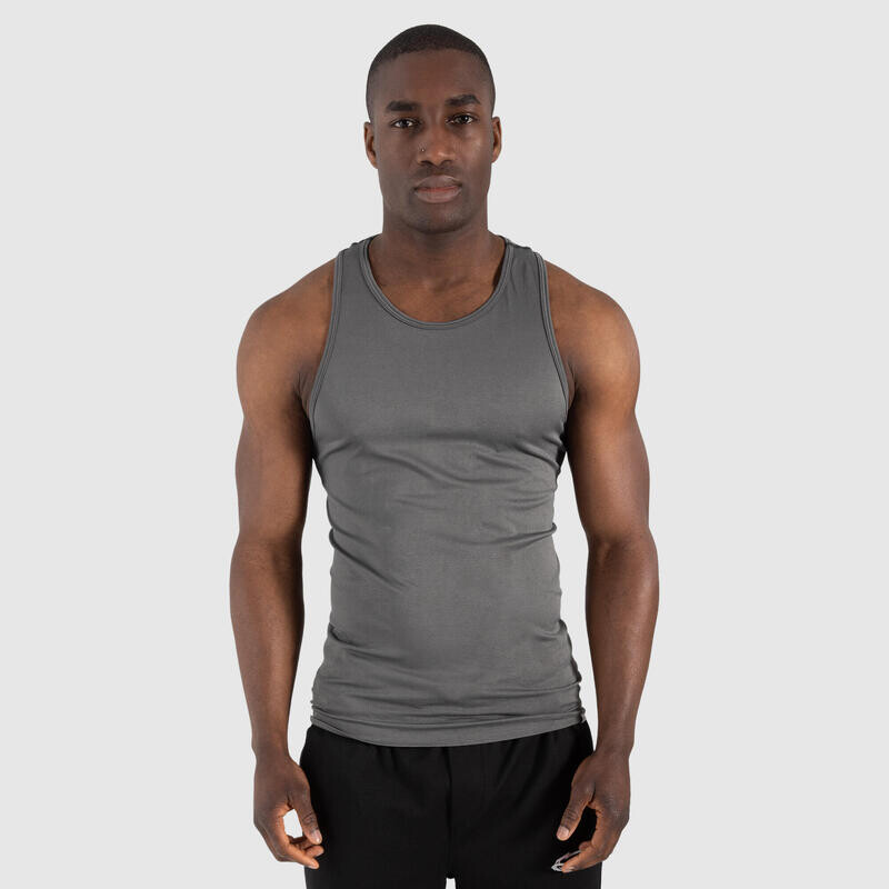 

Мужская майка Smilodox, угольно-серый