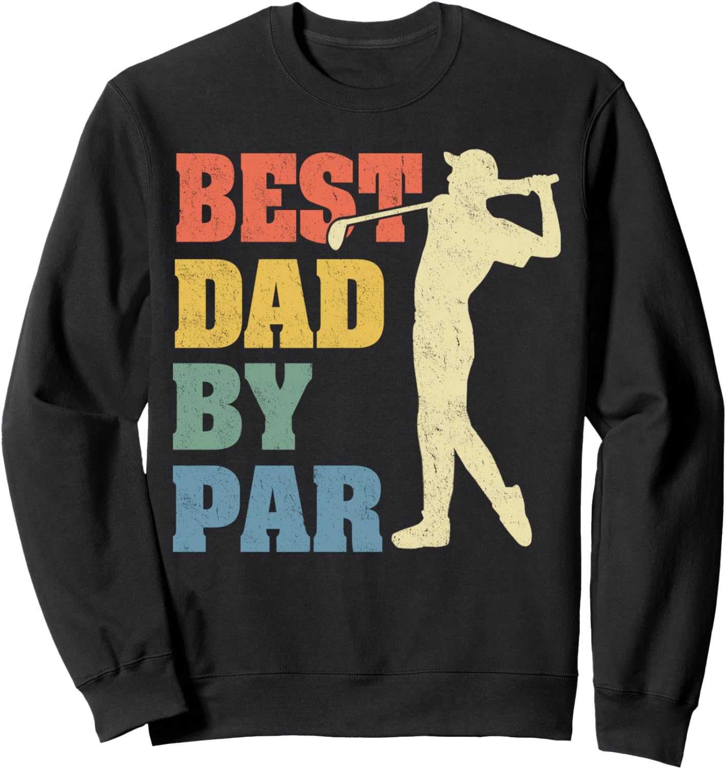 

Винтажная толстовка «Лучший папа» от Par, толстовка для гольфа и кроссовки ко Дню отца, черная Best Dad By Par Golfing Apparel
