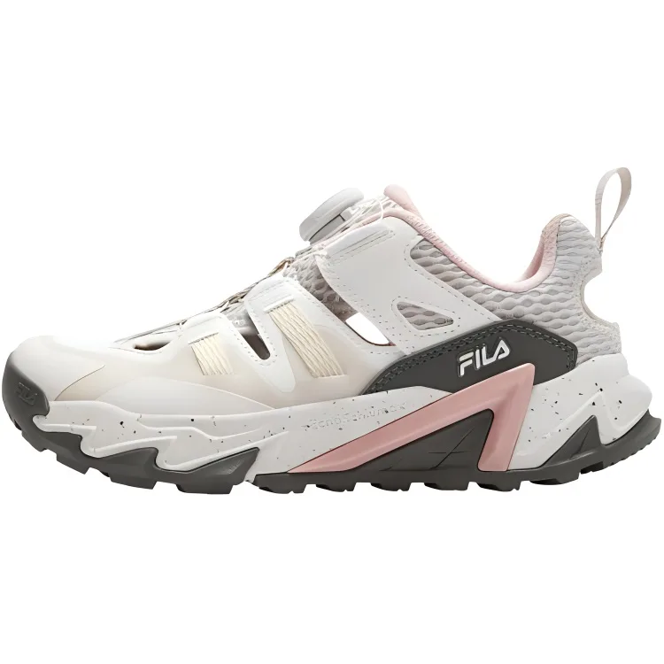 FILA KIDS Детские уличные кроссовки Leopard Shoes с противоскользящей подошвой, устойчивые к истиранию и легкой амортизацией