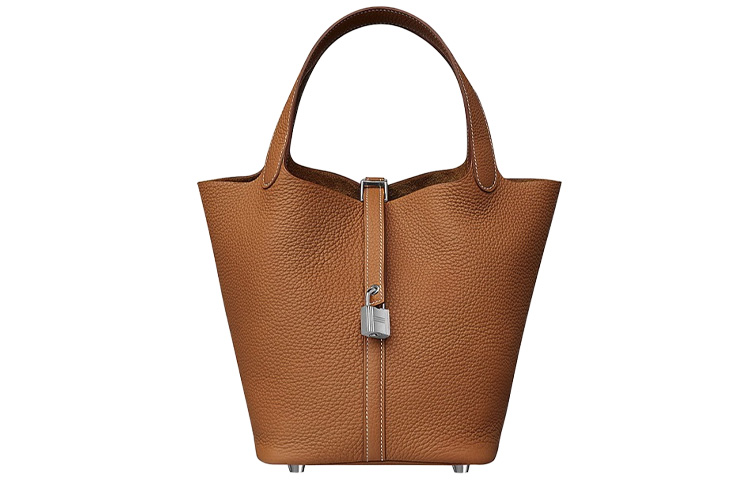 

HERMES Сумка Пикотин Лок из кожи Таурильон Клеманс