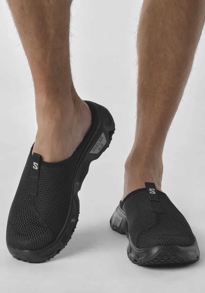 Сандалии для купания Salomon "REELAX SLIDE 6.0", обувь для восстановления, черный