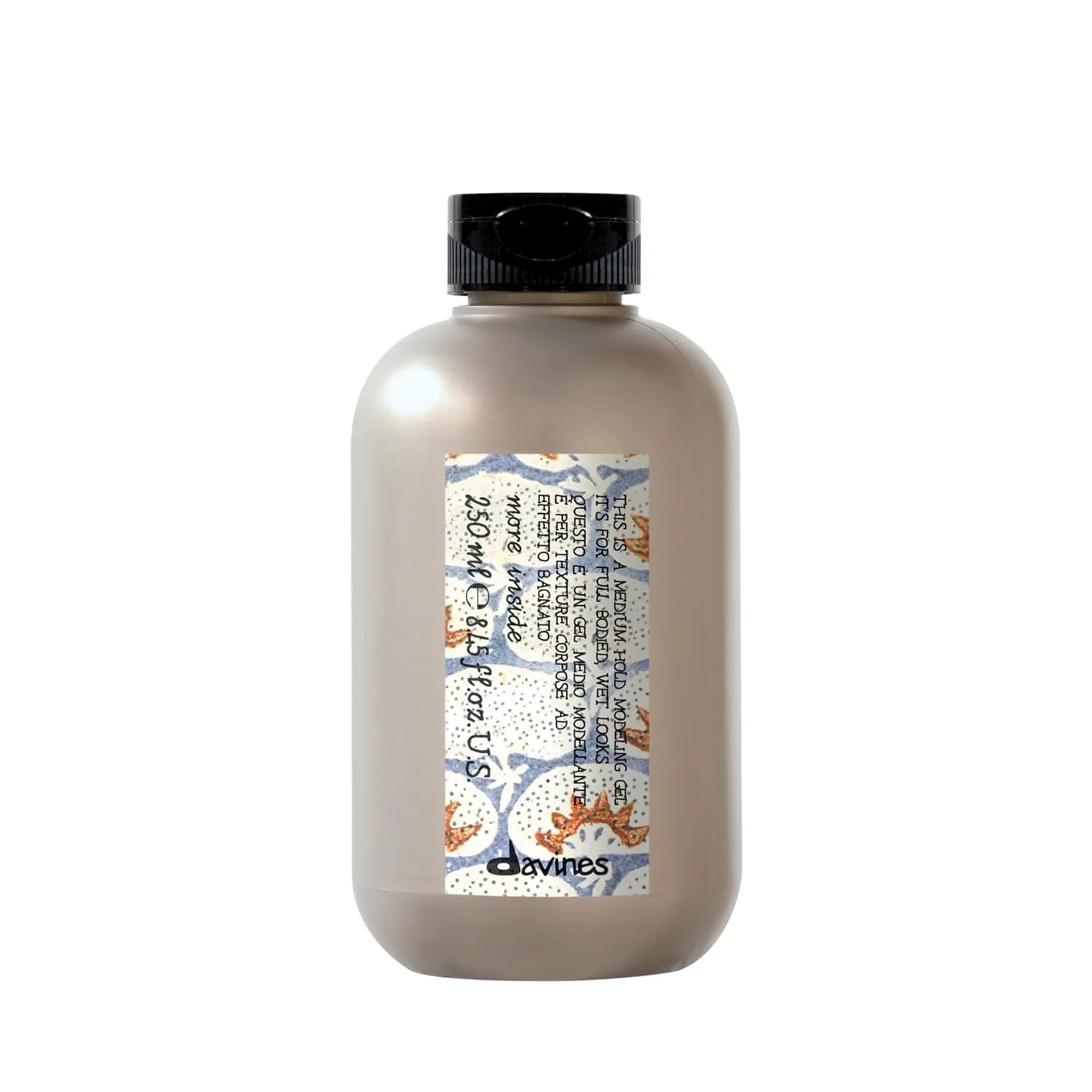 Моделирующий гель средней фиксации «More Inside This is a Medium Hold Modeling Gel» от Davines Davines