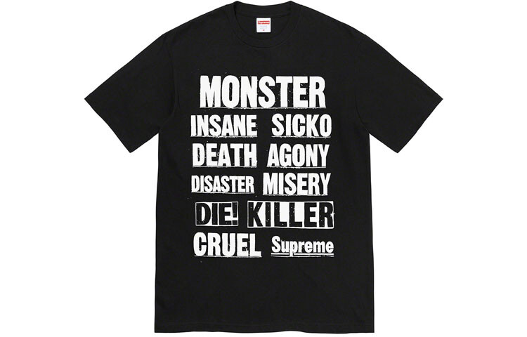 Футболка Supreme Monster, черный — фото 2