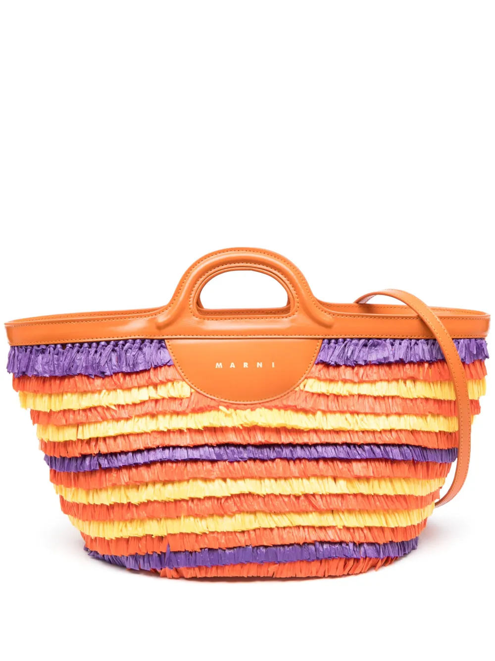 

Сумка Tropicalia с бахромой Marni, оранжевый