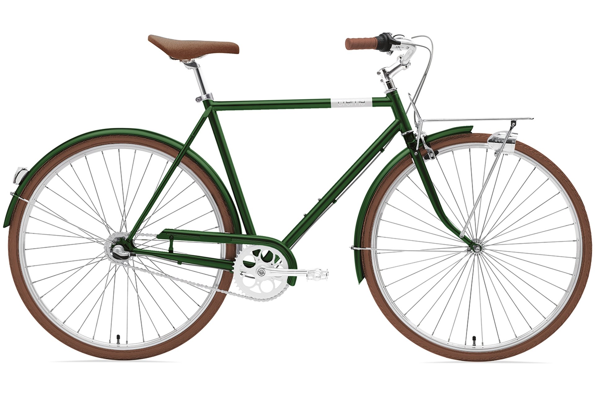 

Городской велосипед Creme Caferacer Man Uno - 28 дюймов - Diamant - 2023, цвет Grün|Jungle