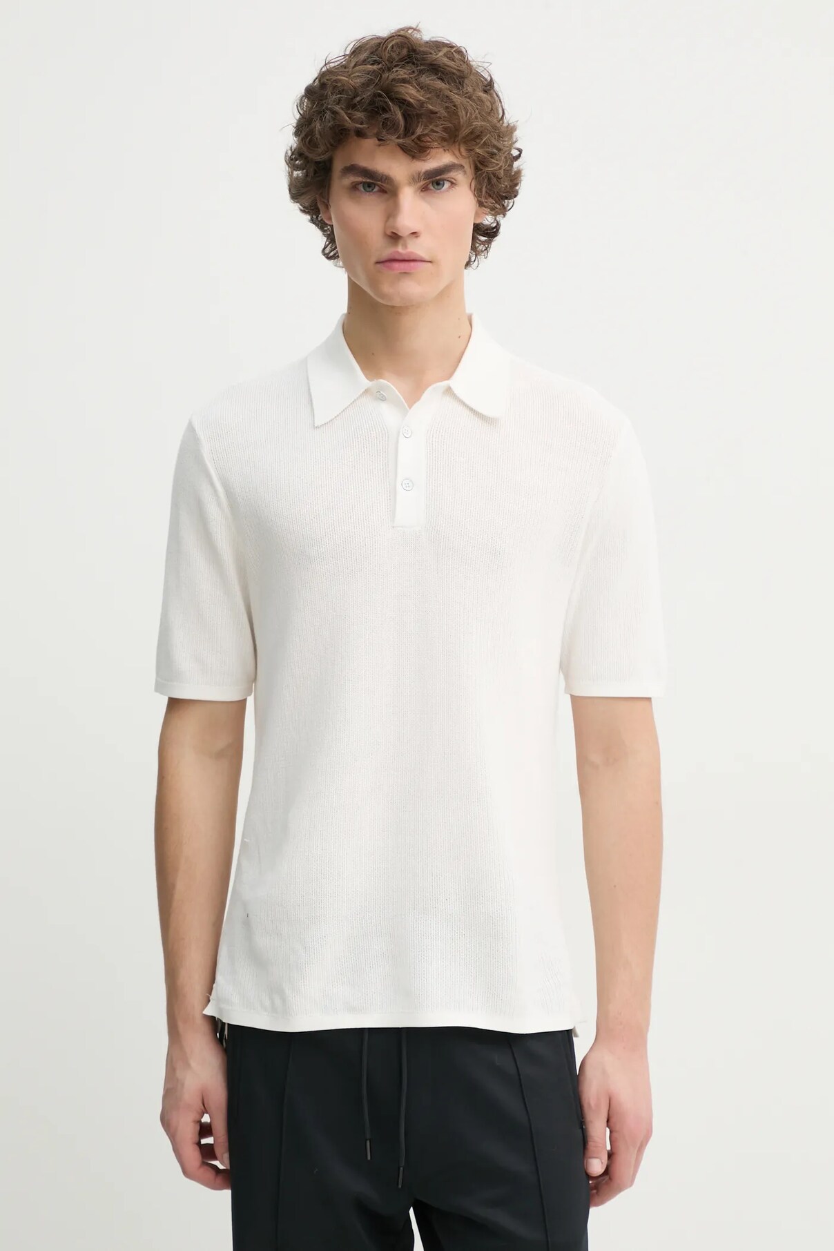 

Поло Rag & Bone, белый