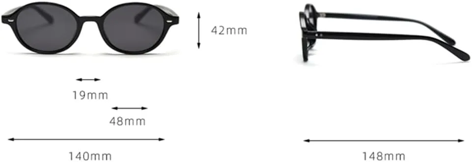 

Винтажные поляризованные солнцезащитные очки в стиле ретро для женщин, маленькие овальные солнцезащитные очки для мужчин, круглые солнцезащитные очки generic, Brown