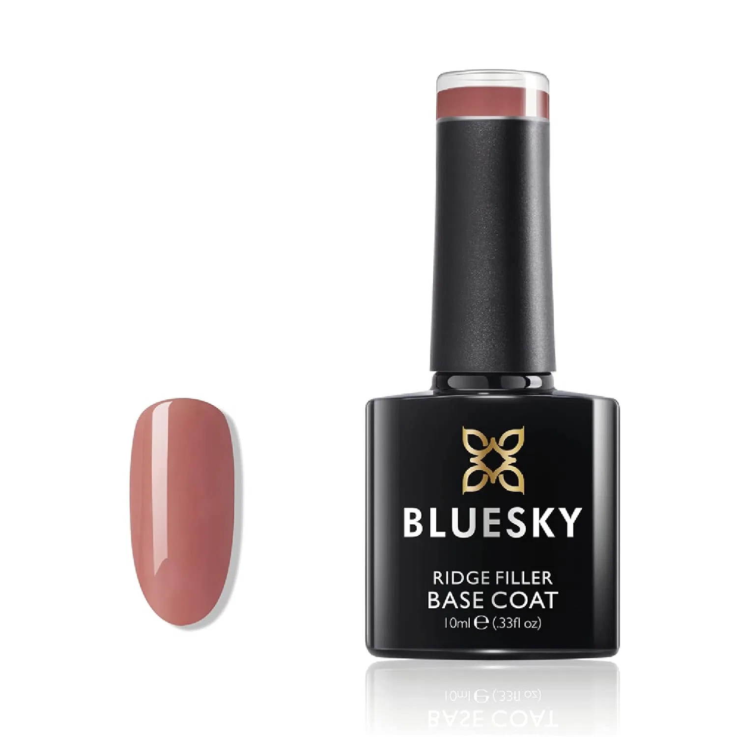 Гель-лак для ногтей «Ridge Filler Base Coat MB05 Nude» от BLUESKY, 10 мл Bluesky