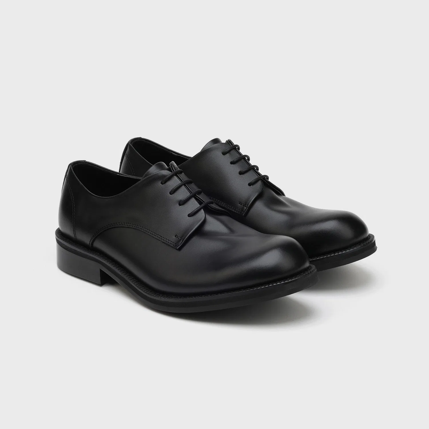 Мужские дерби Firenze.A Contemporary Wrinkle 1600 Black FG