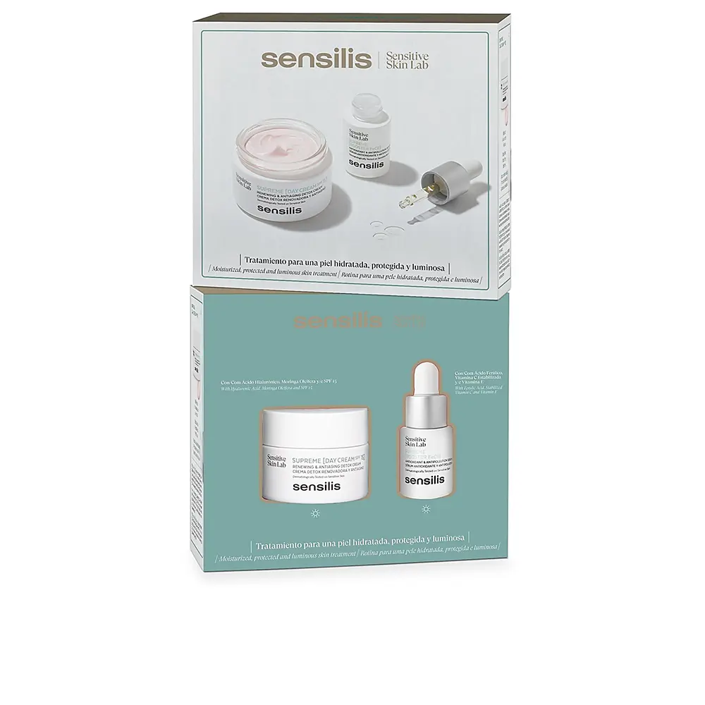

Крем для лица Supreme crema de día spf15 estuche Sensilis, 2 шт.