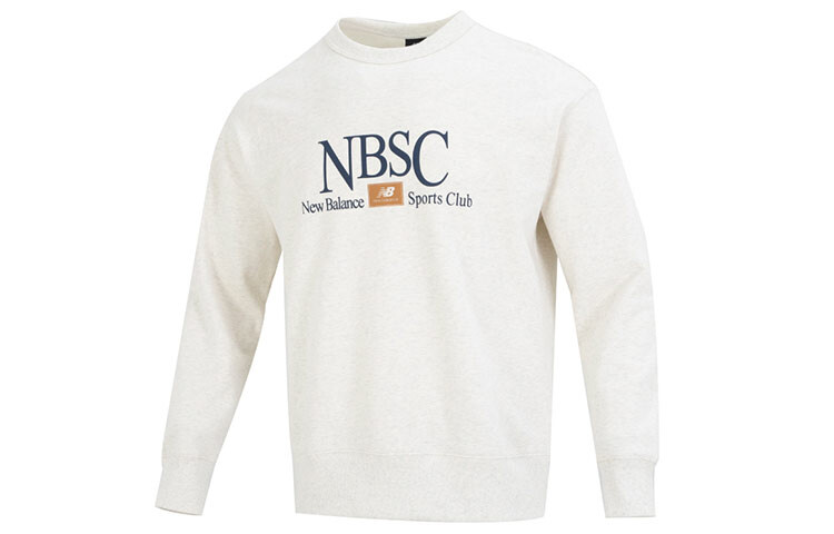 

Толстовка NBSC мужская белая New Balance, белый