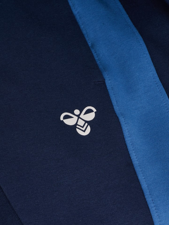 Брюки Hummel с регулируемой талией для мальчиков, цвет Dutch Blue Hummel — фото 3