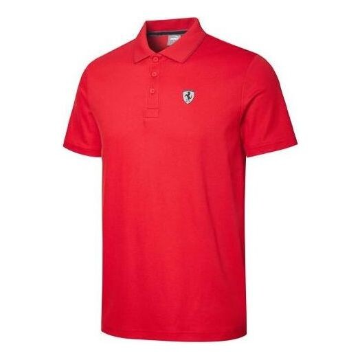 

Рубашка поло x ferrari polo shirt 'red' Puma, красный