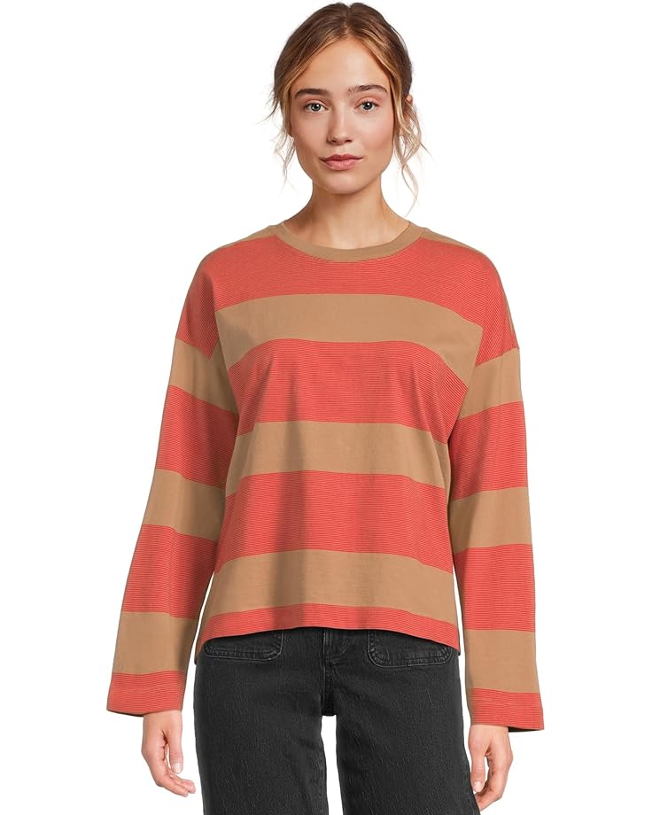 

Лонгслив Madewell Easy Long Sleeve Tee, цвет Dark Camel