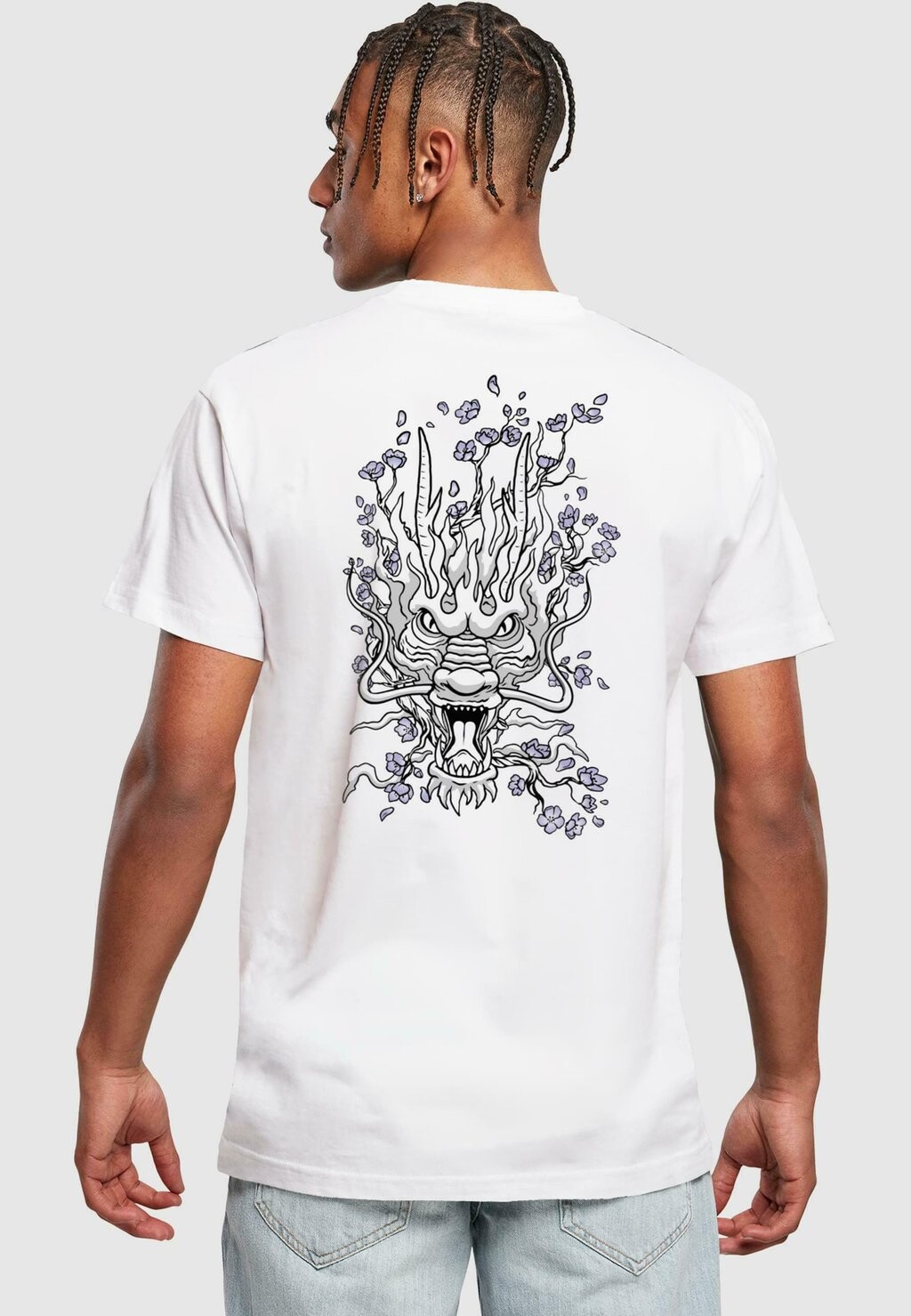 

Футболка с принтом Tokyo Dragon Mister Tee, белый
