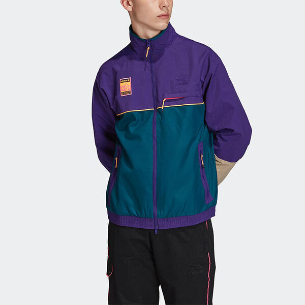 Куртка adidas originals Track Top Sports Jacket Purple, фиолетовый — фото 3