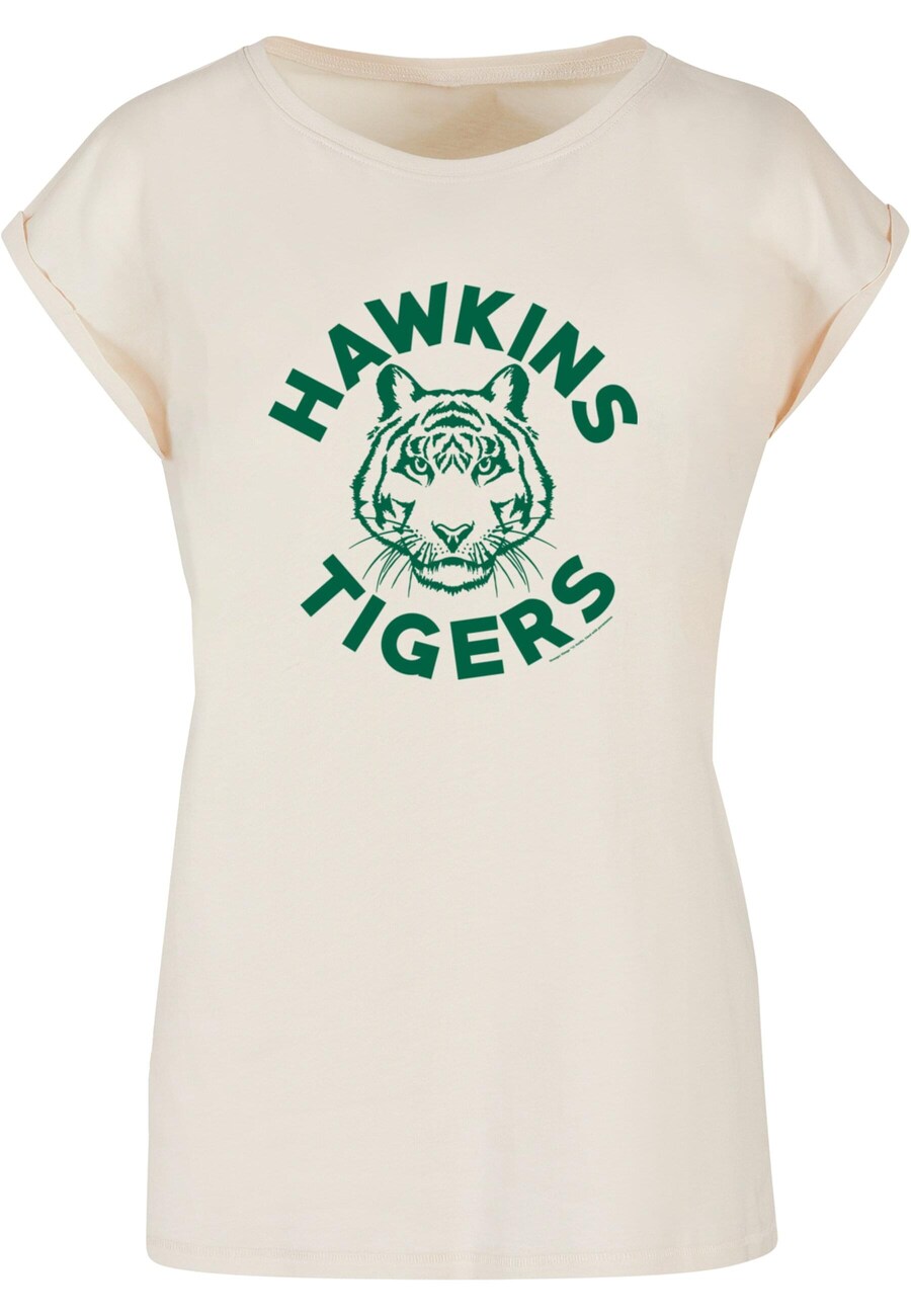 

Рубашка ABSOLUTE CULT Stranger Things - Hawkins Tigers, экрю