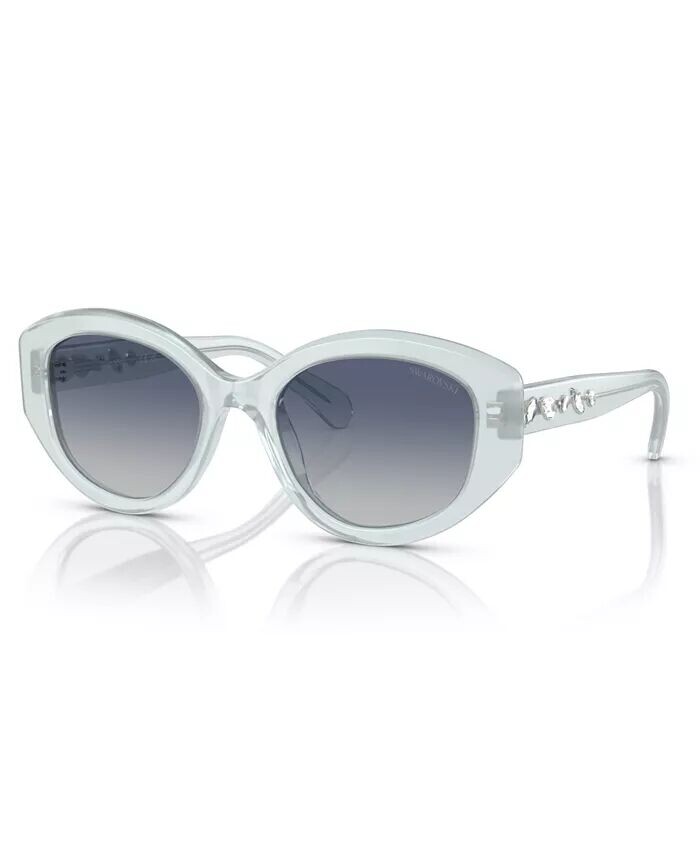 

Женские солнцезащитные очки, градиент SK6005 Swarovski, синий