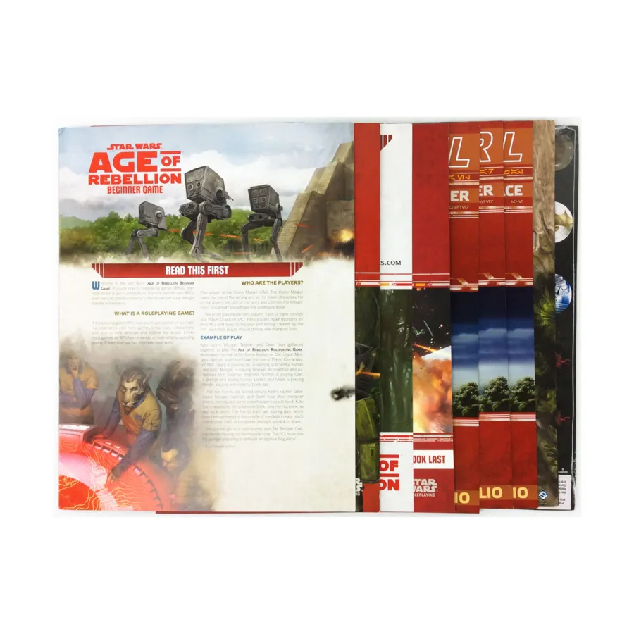 

Age of Rebellion — игра для начинающих, Star Wars RPG - Age of Rebellion (Fantasy Flight Games)