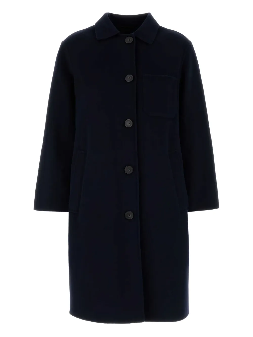 

Пальто Zenone Weekend Max Mara, синий