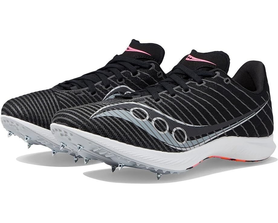 

Кроссовки Saucony Velocity MP, цвет Black/Vizi