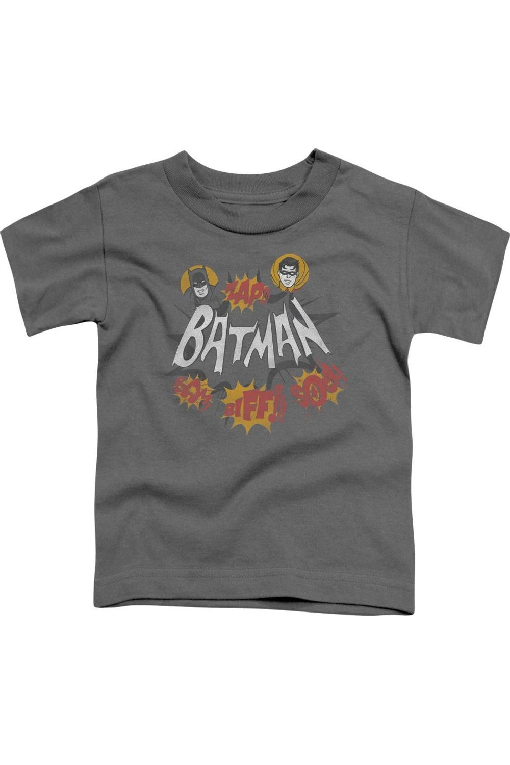 

Футболка с коротким рукавом для детей "Batman Classic TV" со звуковыми эффектами Gildan, Charcoal