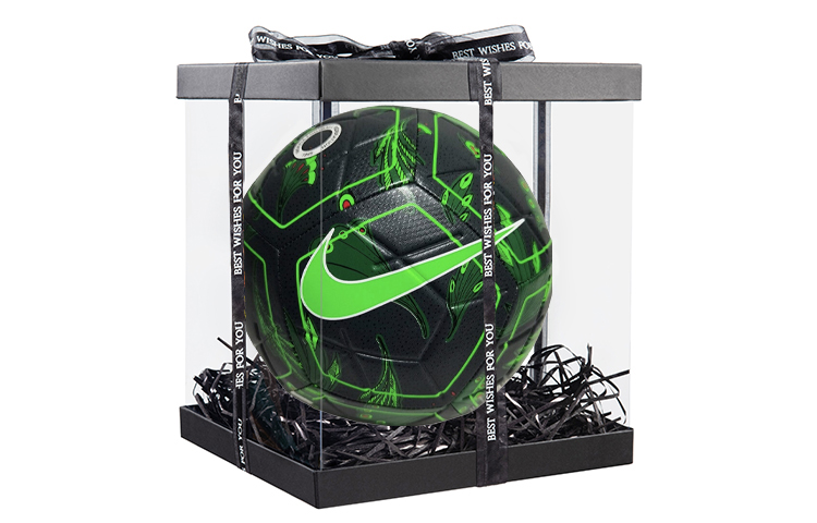 

Nike Размер 5 мяч Soccer резиновый машинной строчки футбольный мяч Unisex Seaweed Green
