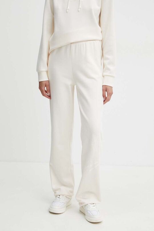 

Хлопковые спортивные штаны Armani Exchange, бежевый