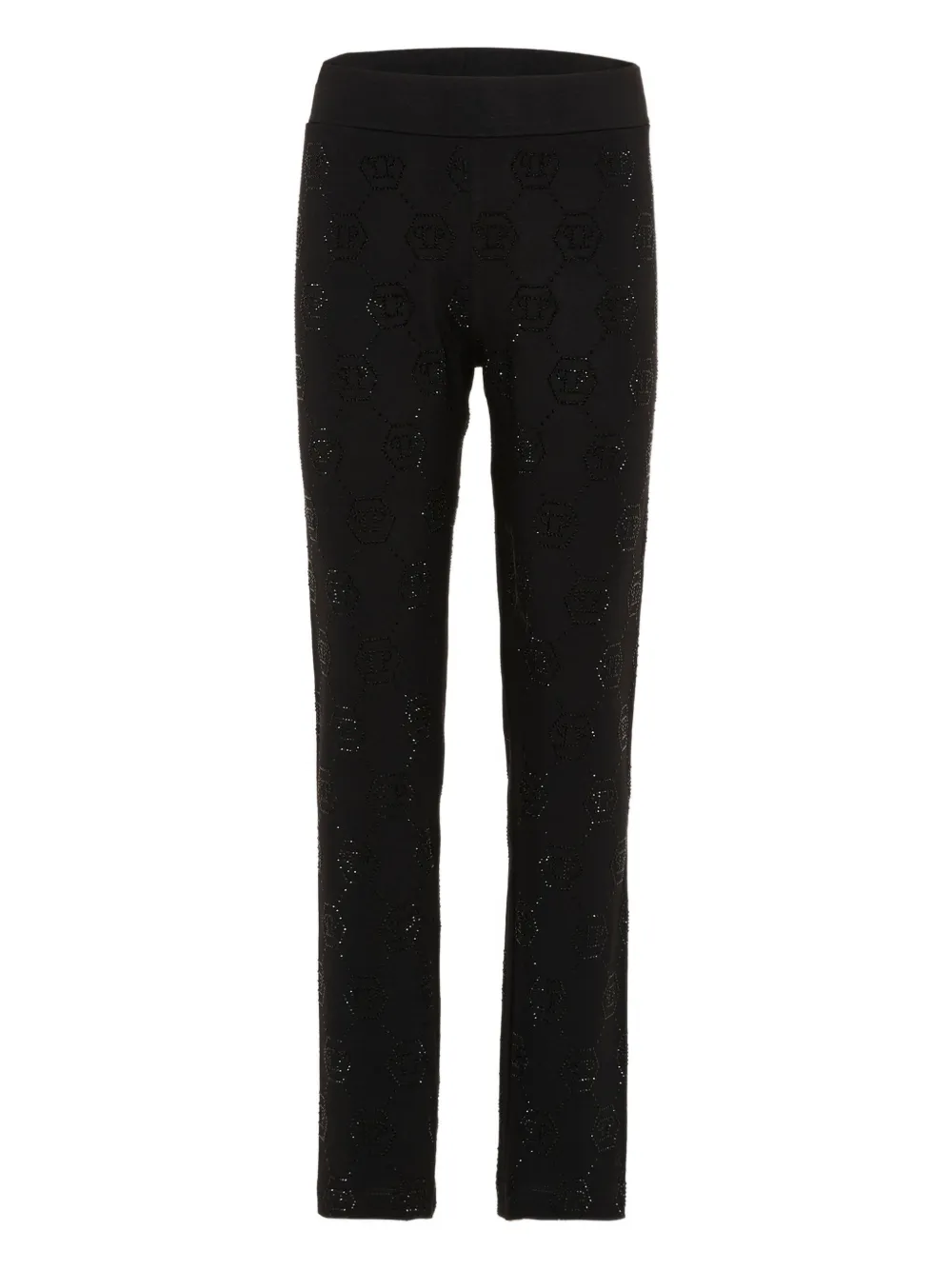 

Леггинсы с логотипом Philipp Plein Junior, черный