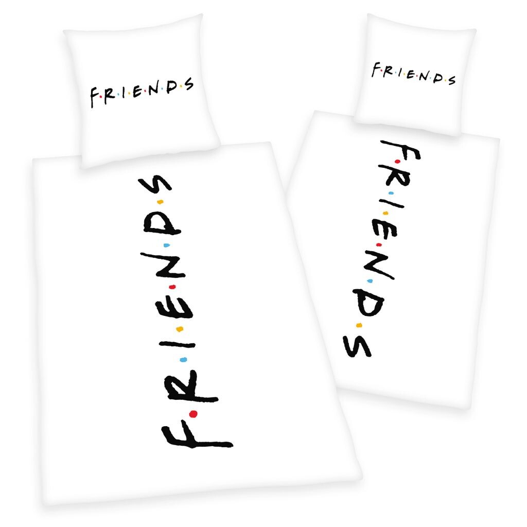 

Постельное белье "Друзья/F.r.i.e.n.d.s", 100% хлопок (Renforce), 80х80 см + 135х200 см Herding
