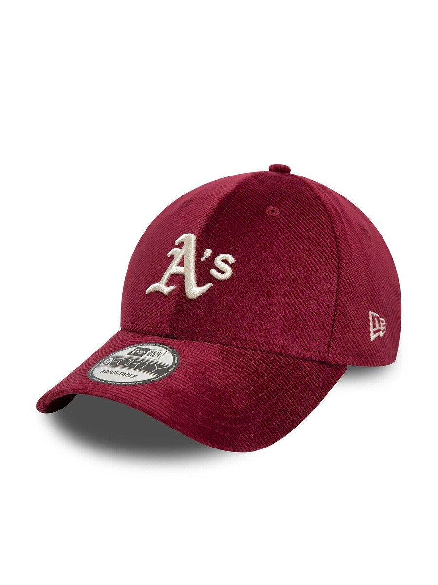 

Спортивная кепка NEW ERA 9FORTY Oakland Athletics Cord, красный