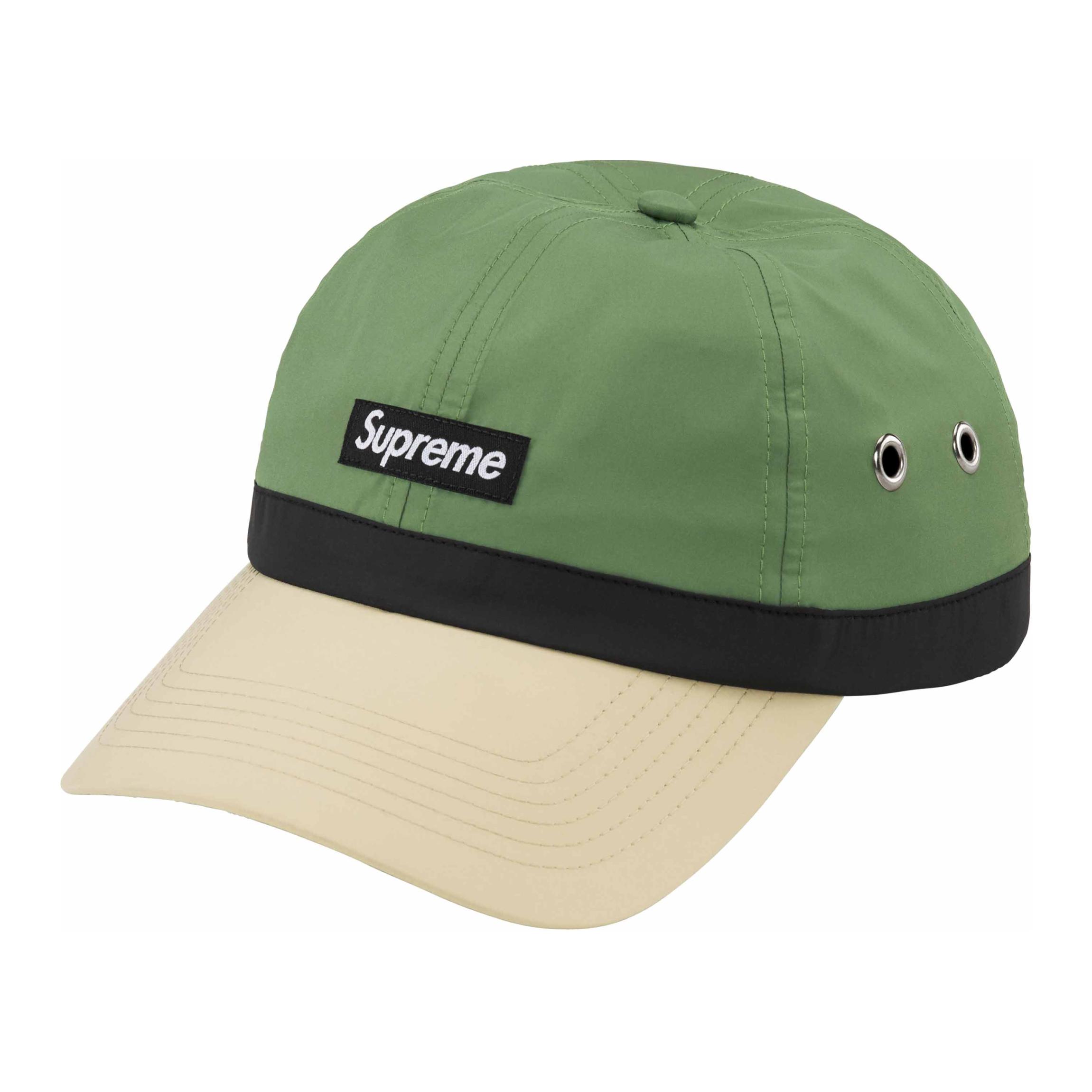 

Supreme Корончатая повязка из нейлона с шестью панелями SS24, Green