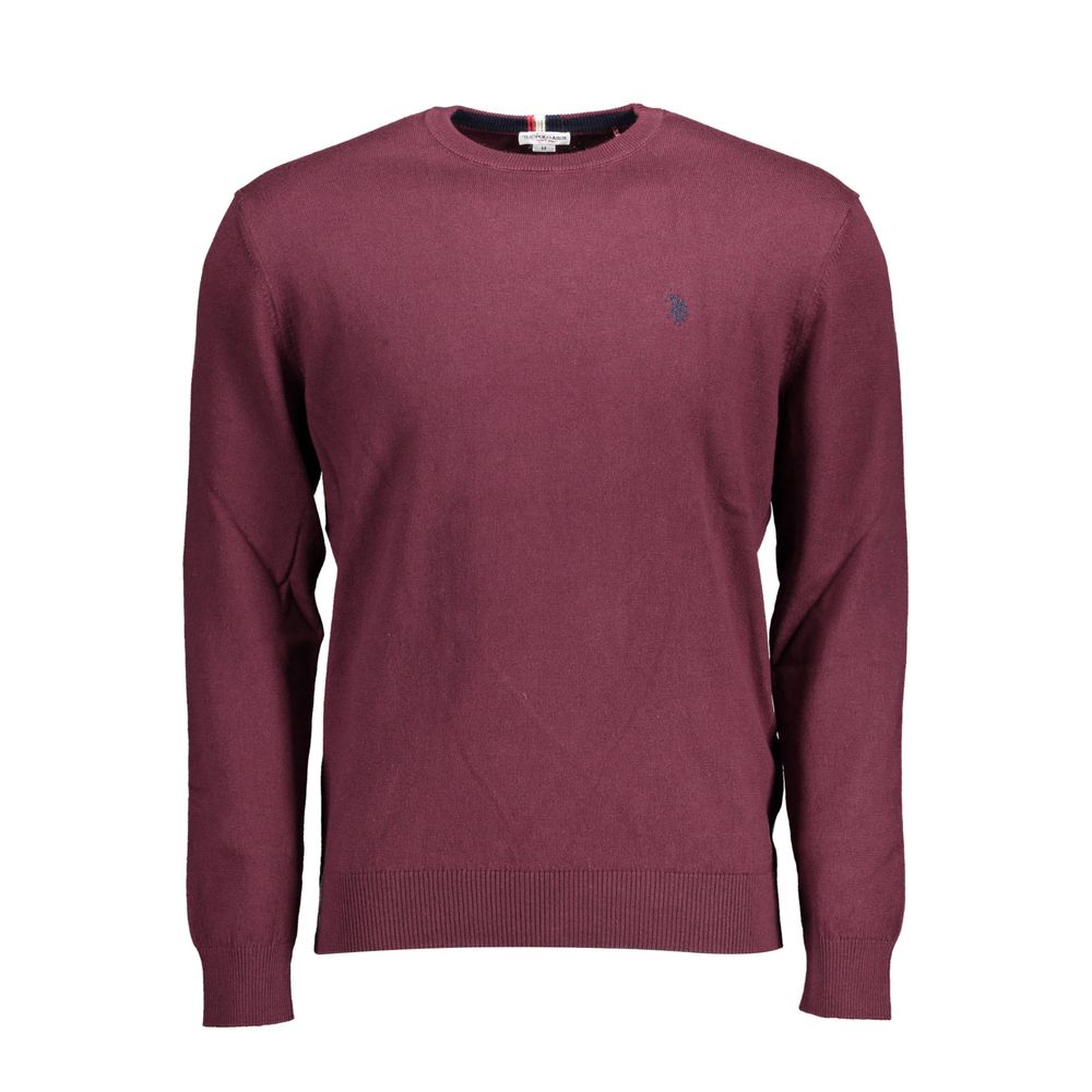 

Фиолетовый хлопковый мужской свитер U.S. Polo Assn.