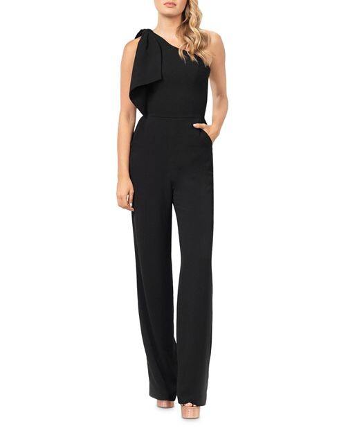 

Комбинезон Tiffany на одно плечо Dress the Population, цвет Black