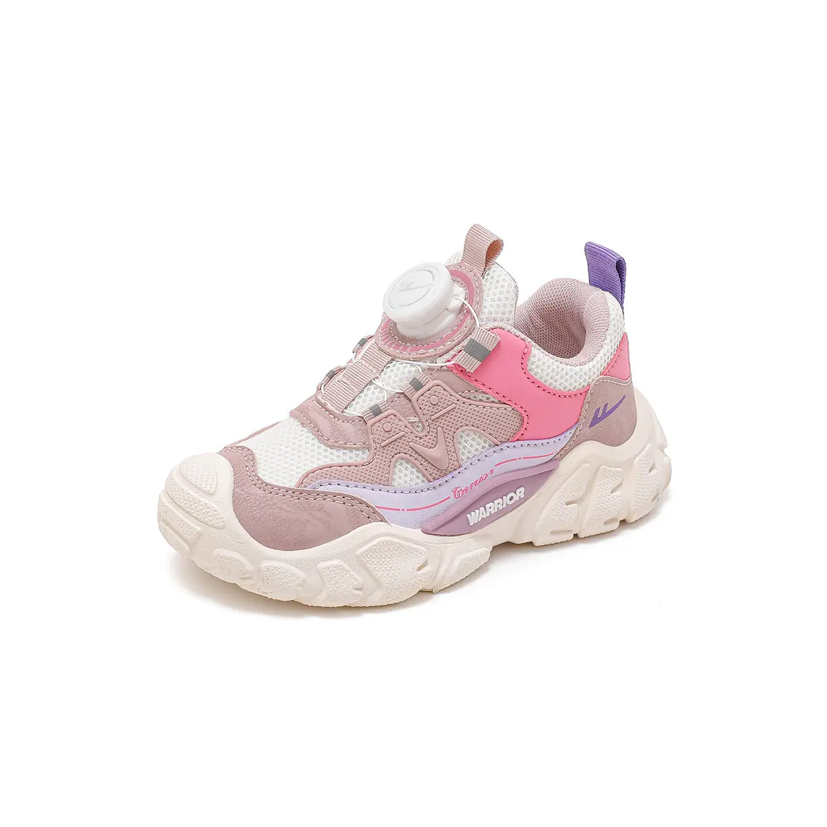 

Антискользящие износостойкие низкие детские повседневные туфли Kids' WARRIOR, розовый